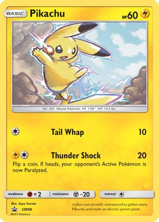 Pikachu SM98 [SM Promos]  - Holofoil