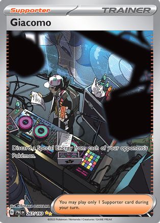 Giacomo 267/193 [SV02 Paldea Evolved]  - Holofoil