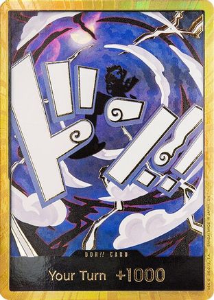 DON!! Card (GEAR5 Luffy) (Gold)  [Premium Booster -The Best- Vol. 2] Foil
